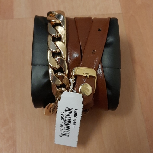 La Mer Collections Malibu Gold Chain Watch - Picture 4 of 11